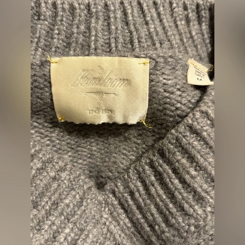 Doen Heirloom Geonna Sweater in Morning Mist - Picture 5 of 7